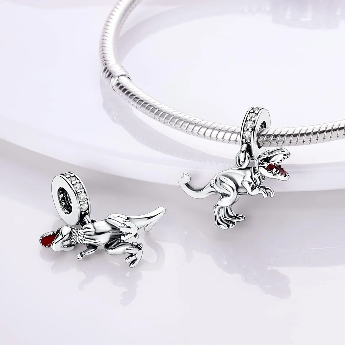 Parmuz 925 Sterling Silver Charm for Bracelet Necklace Dangle Love Mom Ocean travel Butterfly Party Charm Beads Pendants DIY Jewelry for Women