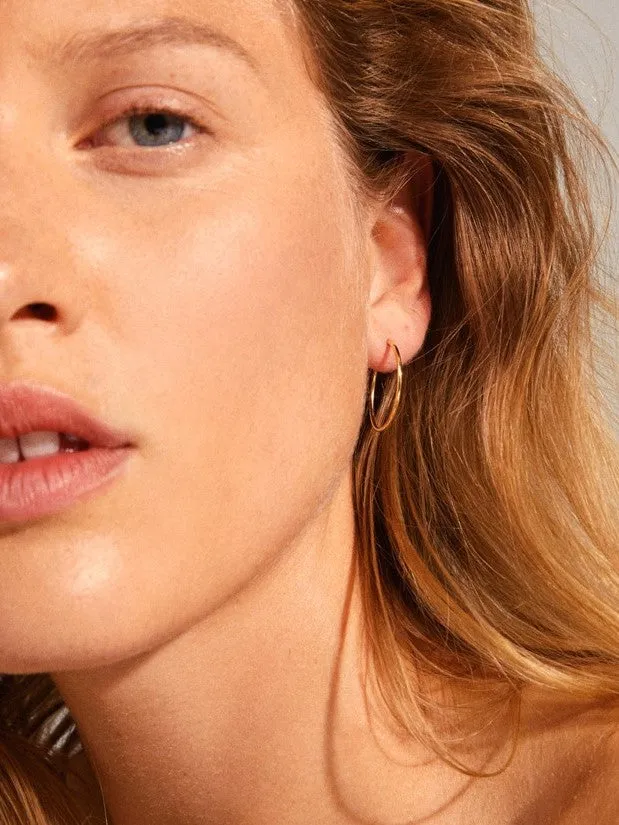 PILGRIM Small Sanne Hoop Earrings