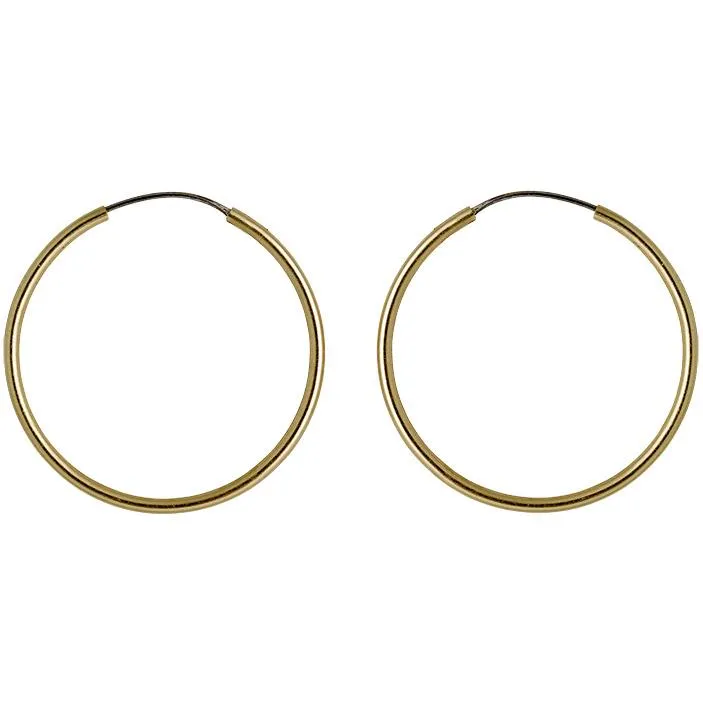 PILGRIM Small Sanne Hoop Earrings