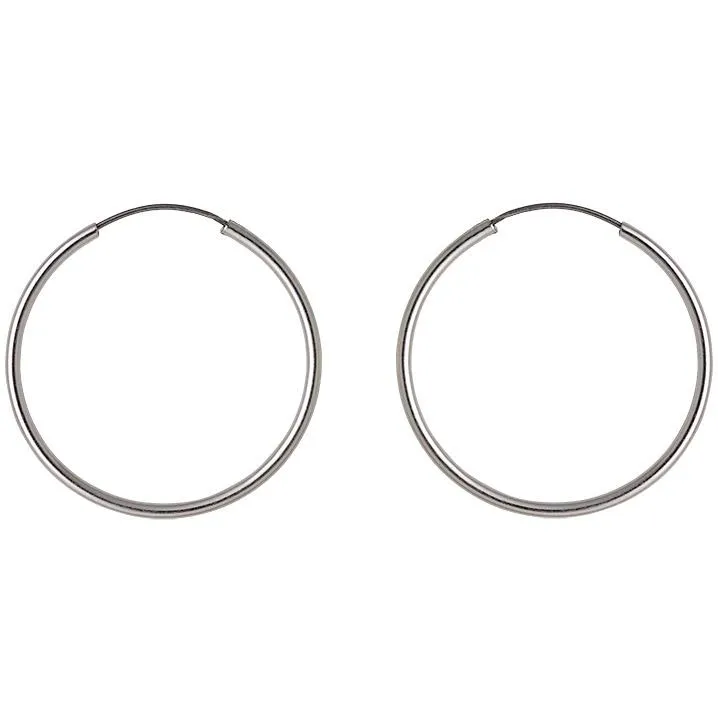 PILGRIM Small Sanne Hoop Earrings