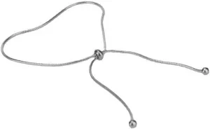 Pingyongchang Thin Chain Bracelets Anklet for Women Adjustable Chain Anklet Bracelet Vintage Fashion Simple Pull Thin Chain Metal Anklet Female Foot for Women Summer Beach Jewelry Gift