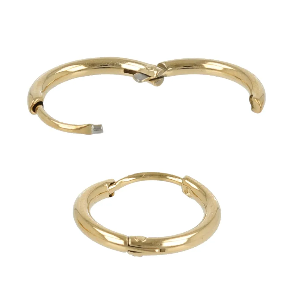 Polished Hoop Earrings