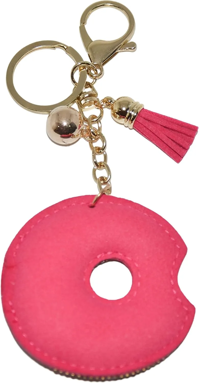Popfizzy Rhinestone Keychains for Women and Girls, Bling Backpack Keyrings, Purse Charms, Sparkle Key Fob, Fun Keychain Gifts