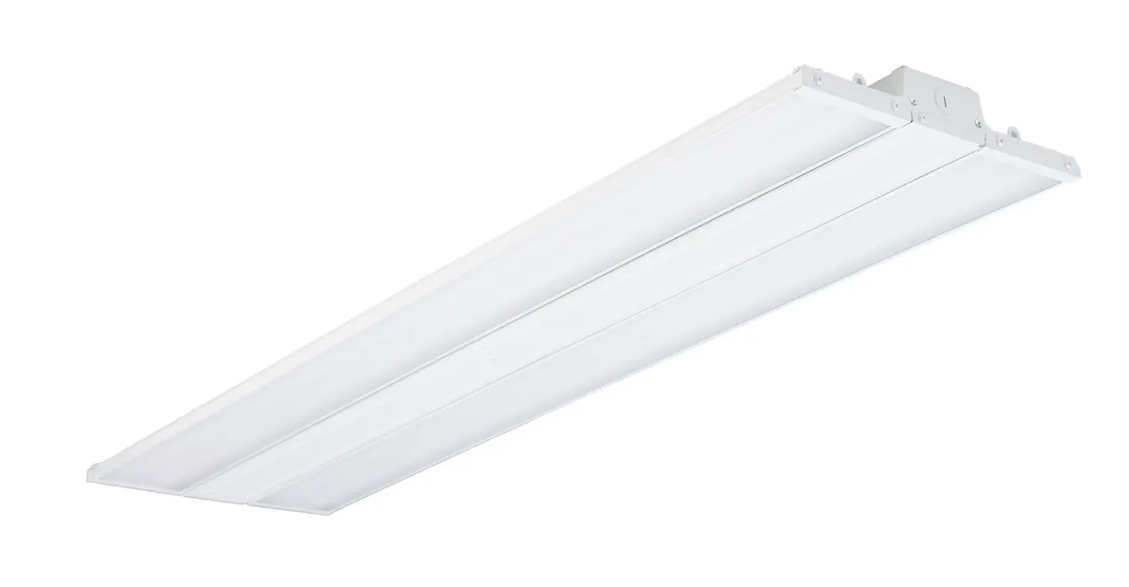 PRO-SELECT High Bay (2-PACK) 4FT 42,000 Lumen 300w/260w/220w Adjustable 3500K/4000K/5000K Adjustable DLC Listed (Hanging Kit Included)