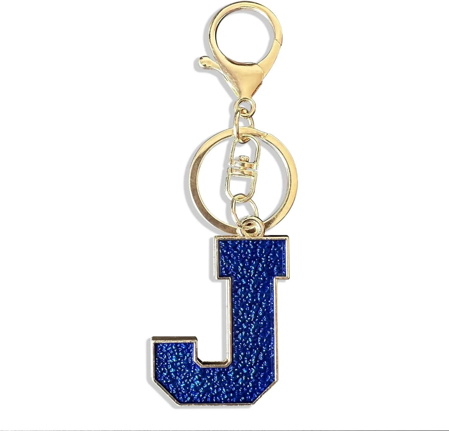Red Black Letter A-Z Keychain for Women Men Purse Handbags Metal Alphabet Initial Letter Car Key Rings Novelty Key Chains