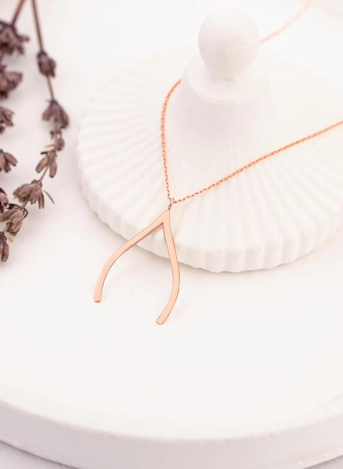Ring Holder Necklace | Dainty Thick Chain Pendant for Wedding Rings | 14K Gold Geometric Design for Surgeons & Nurses | Graduation Gift