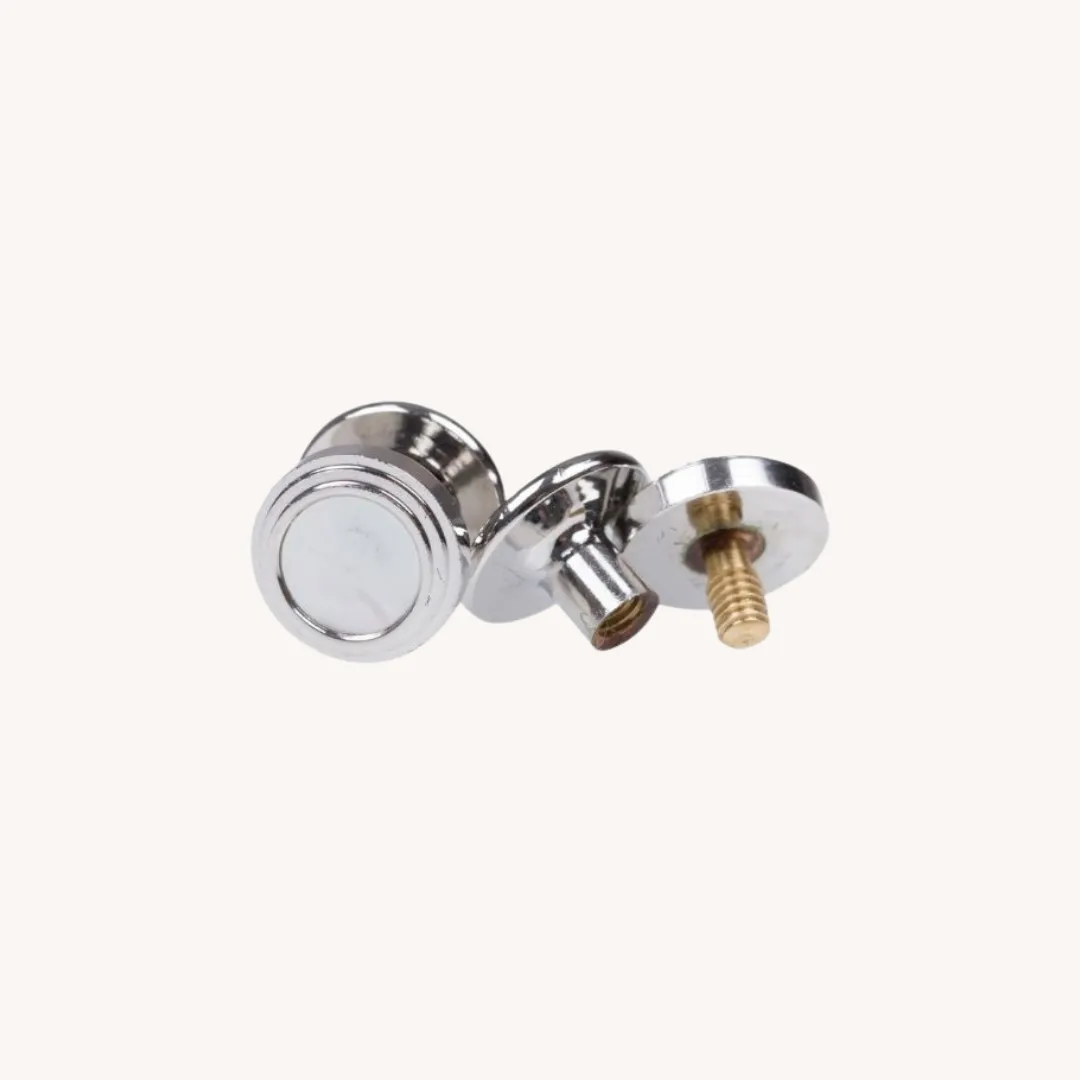Silver Pearl Stone Studset