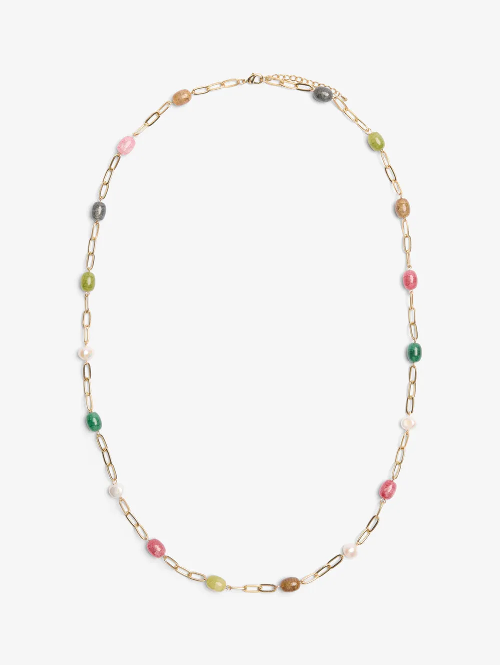 Springtime Beaded Necklace