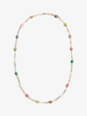 Springtime Beaded Necklace