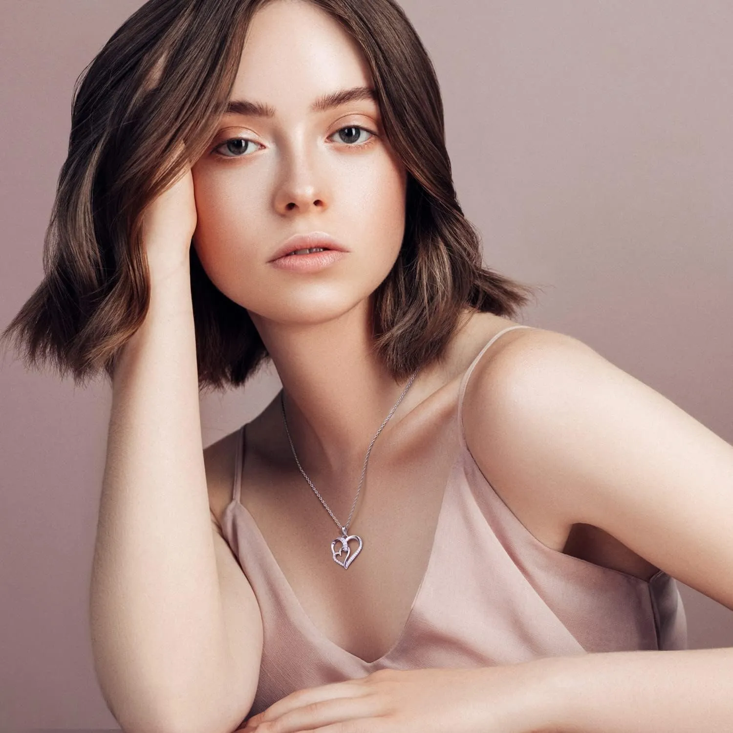 Sterling Silver Daughter Necklace Gift for Daughter's Birthday