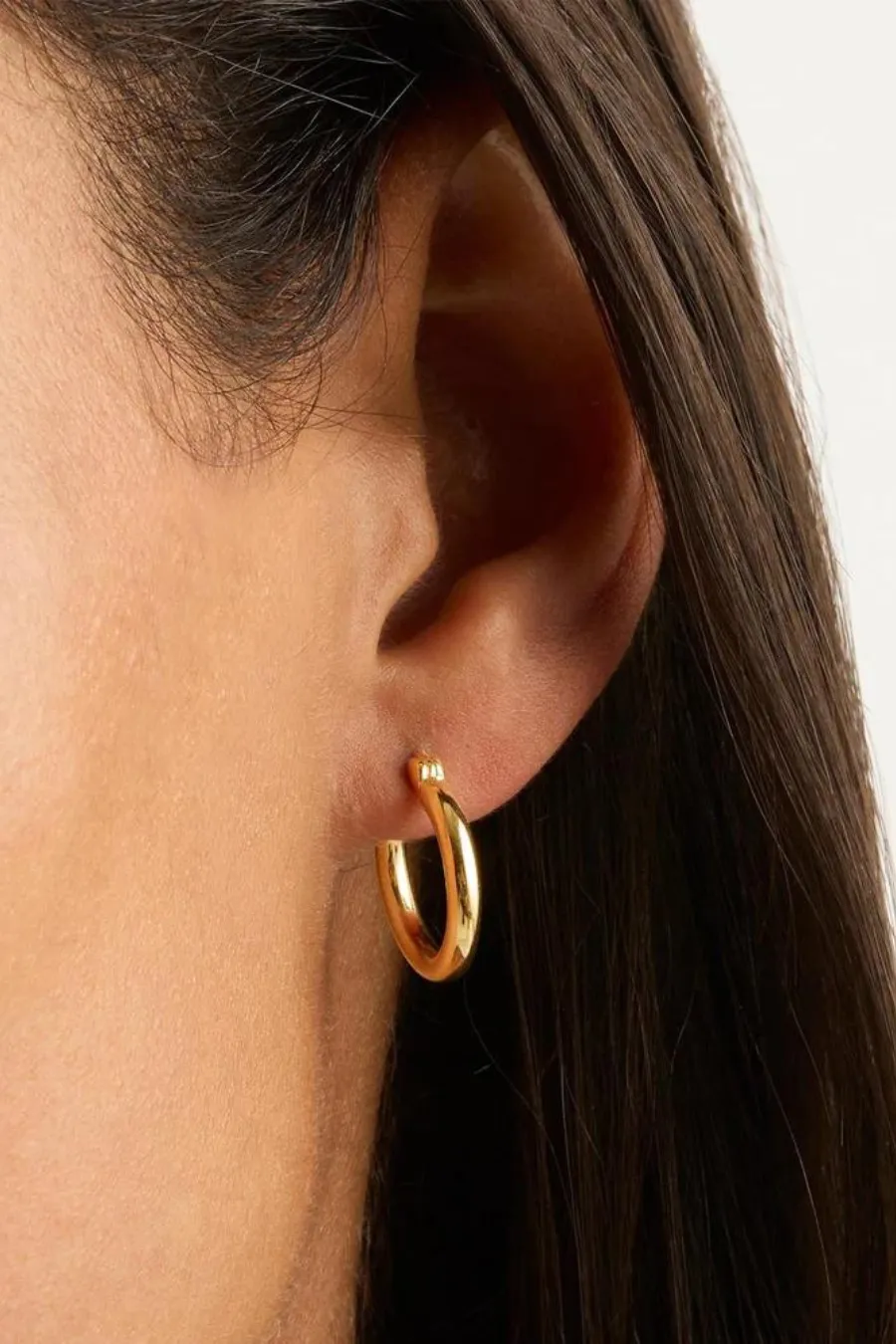 Sunrise Small Hoops Gold
