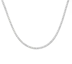 Tennis Necklaces for Women Dainty 14K Gold Plated Diamond Tennis Choker Necklace Sparkly Rhinestone Necklace Bling Cubic Zirconia Necklace Tennis Chain for Women Men