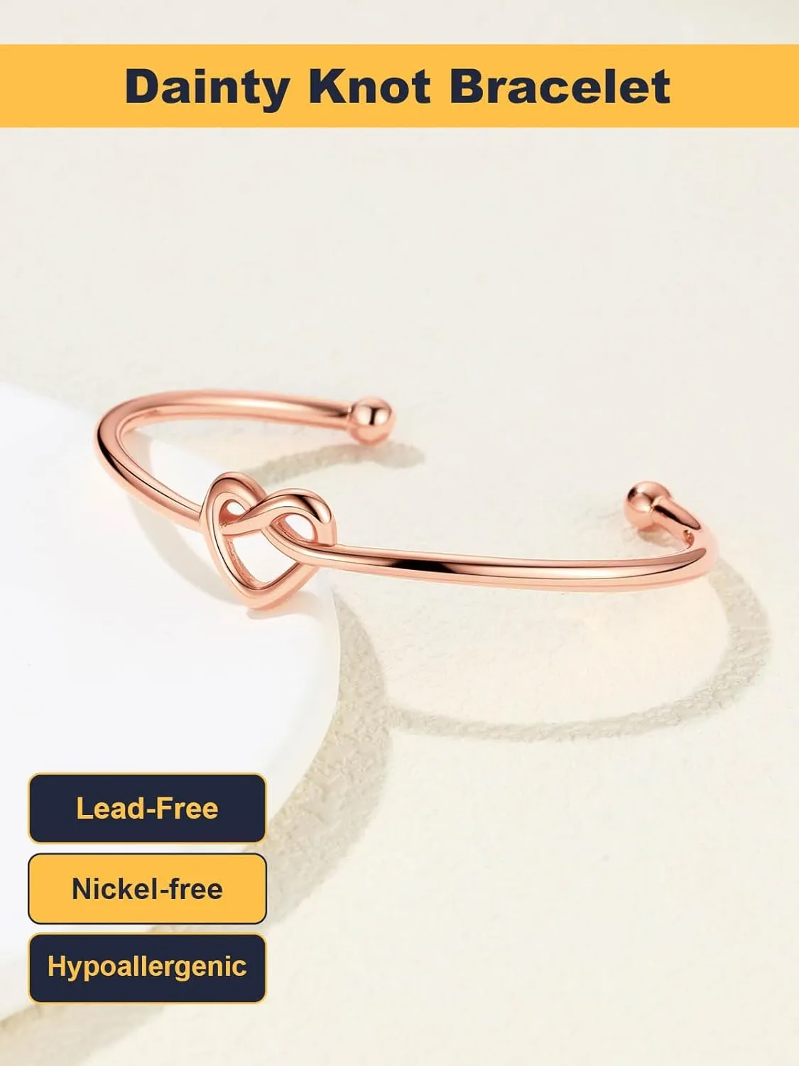 U7 Unisex Simple Cuff Bracelet 18K Real Gold Platinum Plated Fine Bracelets Fashion Jewelry Open Bangle Cuff Bracelets, Twisted or Heart Style