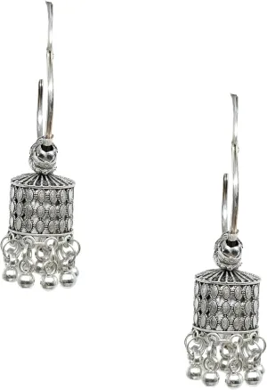 Vintage Bell Tassel Earring Indian Jhumka Earrings Handmade Boho & Hippie Ethnic Jewelry Bollywood Antique Traditional Jhumki Earrings
