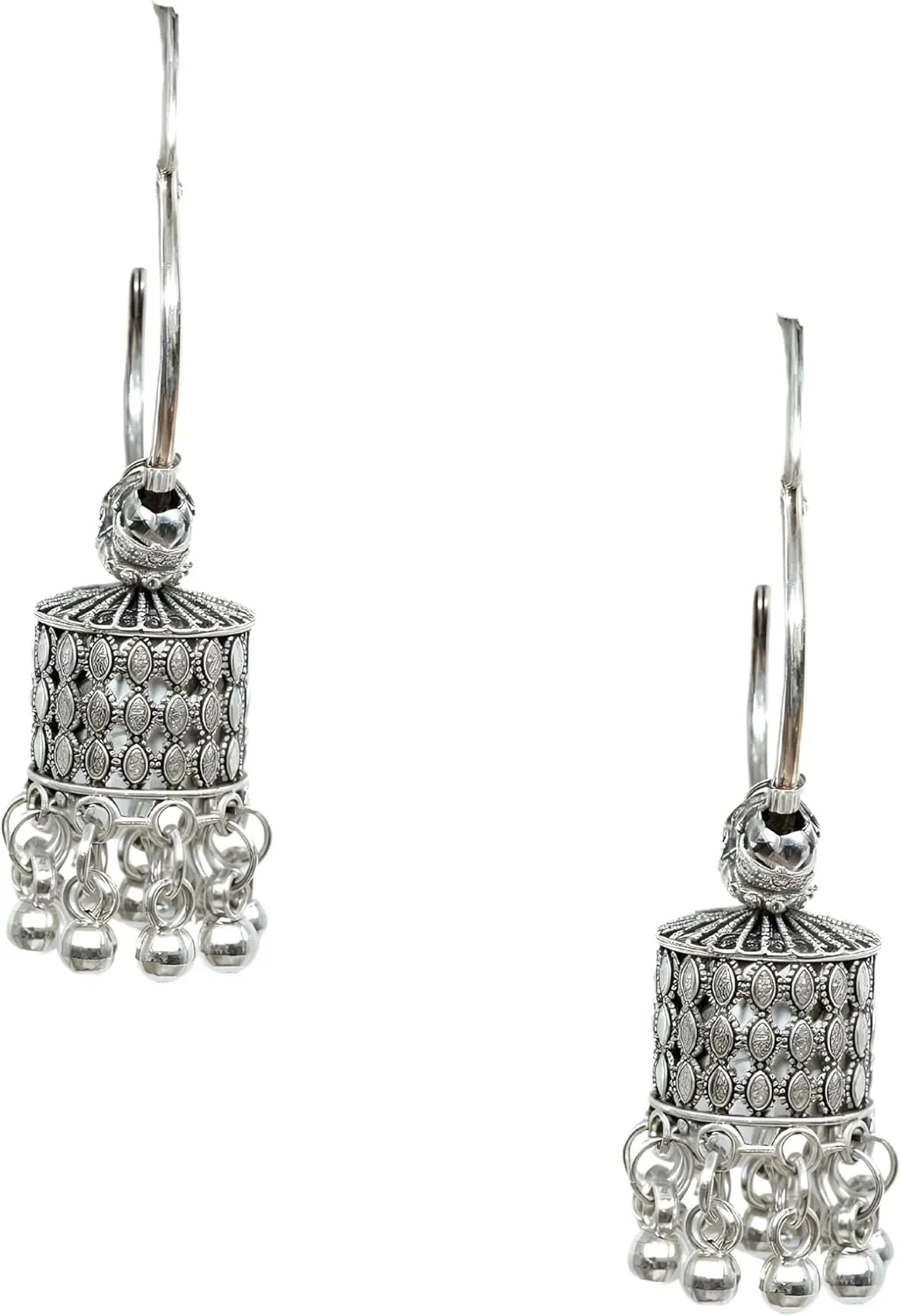 Vintage Bell Tassel Earring Indian Jhumka Earrings Handmade Boho & Hippie Ethnic Jewelry Bollywood Antique Traditional Jhumki Earrings