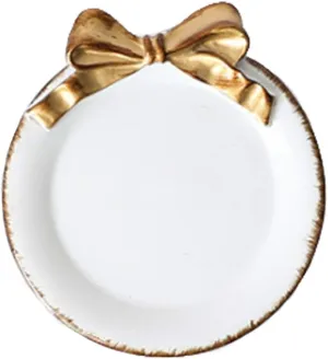 Vintage Resin Jewelry Holder Dry Fruit Snack Cake Dessert Jewelry Display Round Dish Trinket Tray Desktop Organizer Home Decorative (White)
