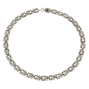 Vintage Silver Fancy Link Chain